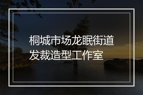 桐城市场龙眠街道发裁造型工作室