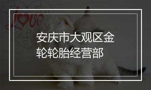 安庆市大观区金轮轮胎经营部