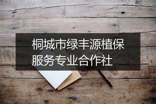 桐城市绿丰源植保服务专业合作社