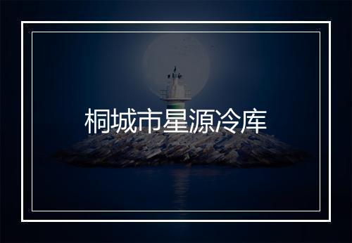 桐城市星源冷库