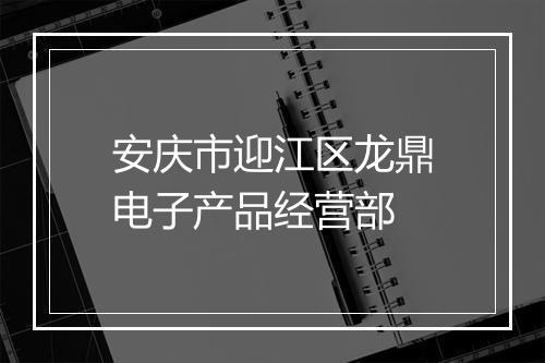 安庆市迎江区龙鼎电子产品经营部