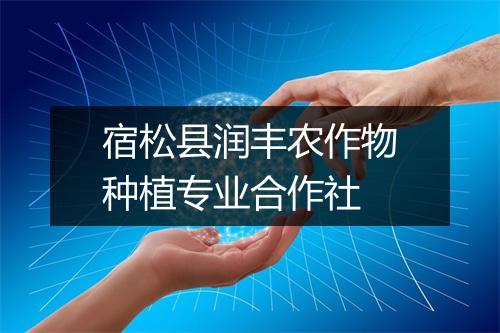 宿松县润丰农作物种植专业合作社
