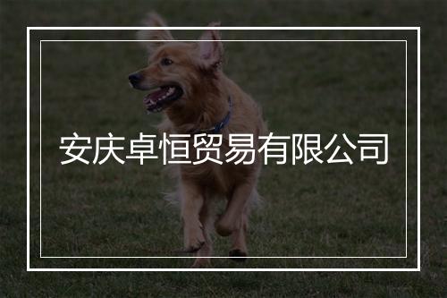 安庆卓恒贸易有限公司