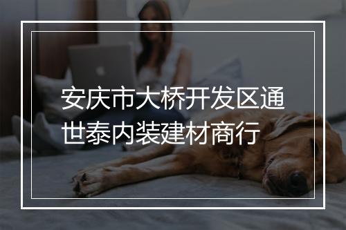 安庆市大桥开发区通世泰内装建材商行