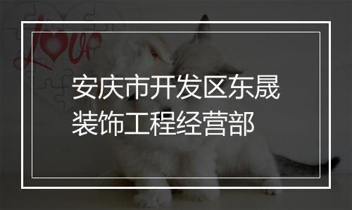 安庆市开发区东晟装饰工程经营部