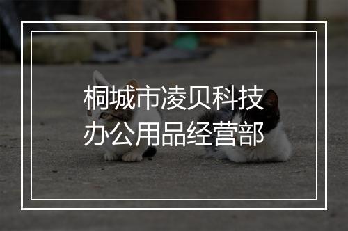 桐城市凌贝科技办公用品经营部