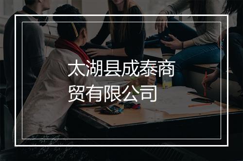 太湖县成泰商贸有限公司