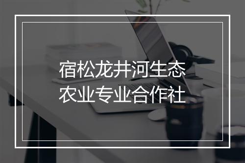 宿松龙井河生态农业专业合作社