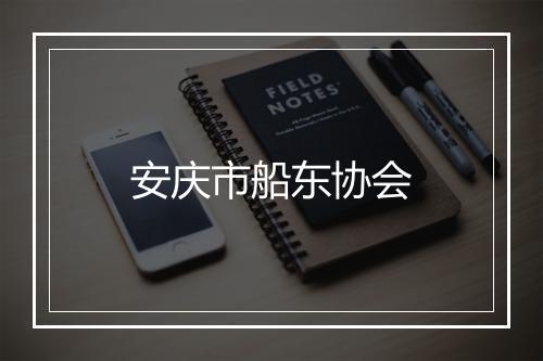 安庆市船东协会