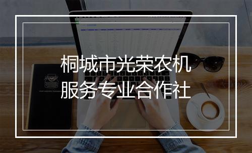 桐城市光荣农机服务专业合作社