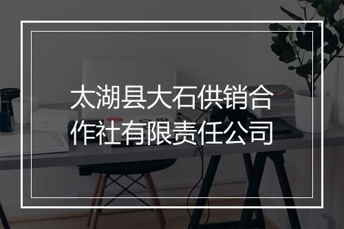 太湖县大石供销合作社有限责任公司