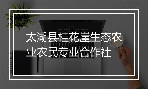 太湖县桂花崖生态农业农民专业合作社