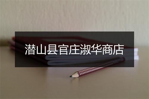 潜山县官庄淑华商店
