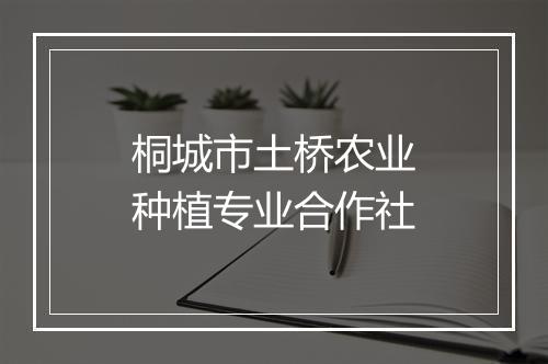 桐城市土桥农业种植专业合作社
