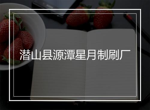 潜山县源潭星月制刷厂