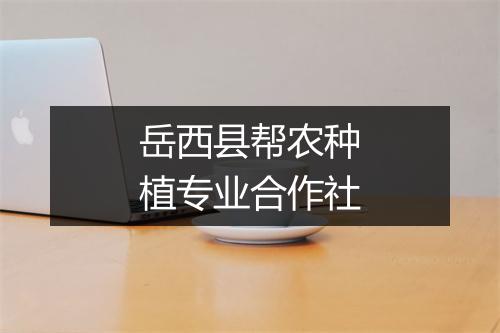岳西县帮农种植专业合作社