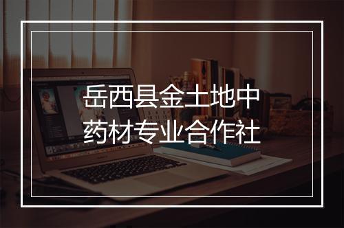 岳西县金土地中药材专业合作社