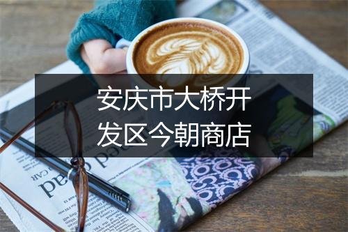 安庆市大桥开发区今朝商店