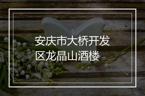 安庆市大桥开发区龙晶山酒楼