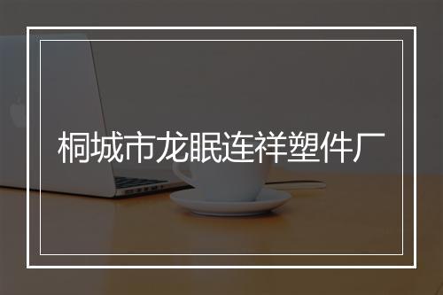 桐城市龙眠连祥塑件厂