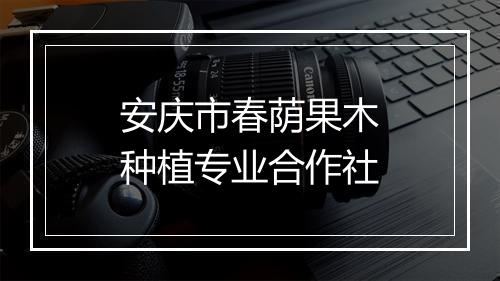 安庆市春荫果木种植专业合作社