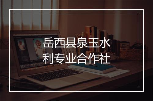 岳西县泉玉水利专业合作社