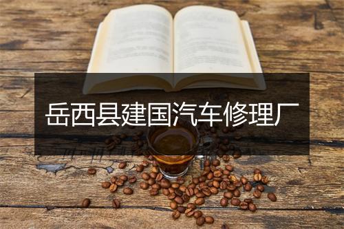 岳西县建国汽车修理厂