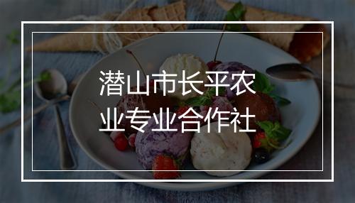潜山市长平农业专业合作社
