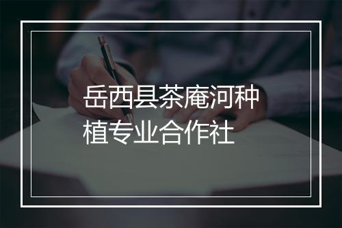 岳西县茶庵河种植专业合作社