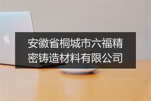 安徽省桐城市六福精密铸造材料有限公司