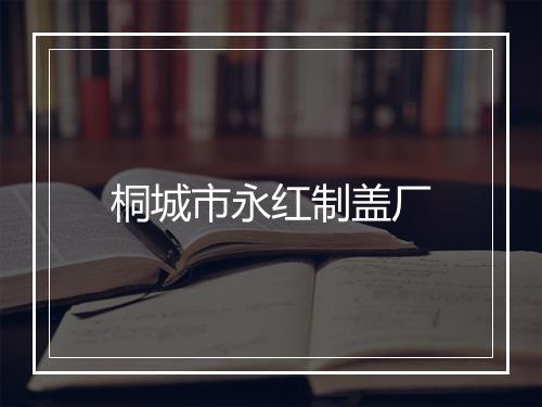 桐城市永红制盖厂