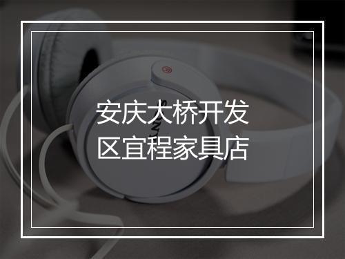 安庆大桥开发区宜程家具店