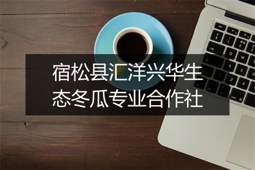 宿松县汇洋兴华生态冬瓜专业合作社