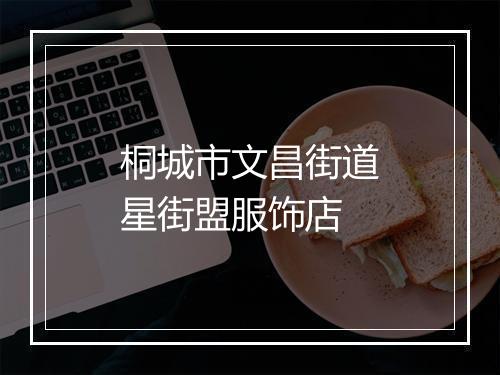 桐城市文昌街道星街盟服饰店