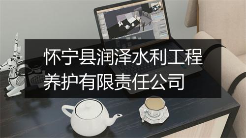 怀宁县润泽水利工程养护有限责任公司
