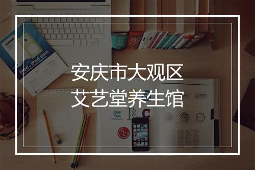 安庆市大观区艾艺堂养生馆