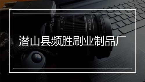 潜山县频胜刷业制品厂