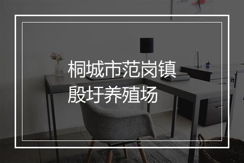 桐城市范岗镇殷圩养殖场