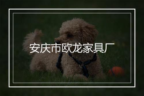 安庆市欧龙家具厂
