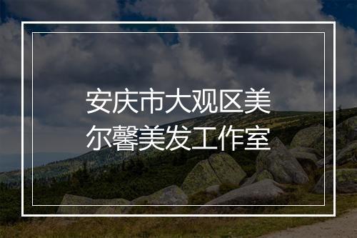 安庆市大观区美尔馨美发工作室