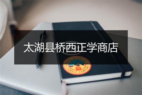 太湖县桥西正学商店