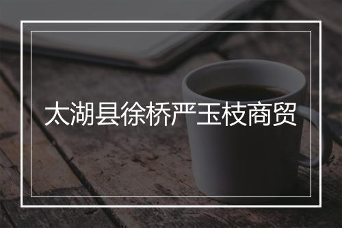 太湖县徐桥严玉枝商贸