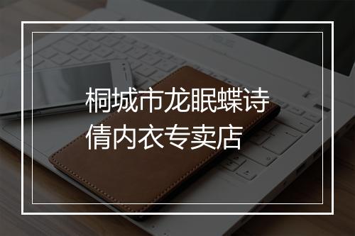 桐城市龙眠蝶诗倩内衣专卖店