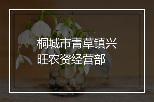 桐城市青草镇兴旺农资经营部