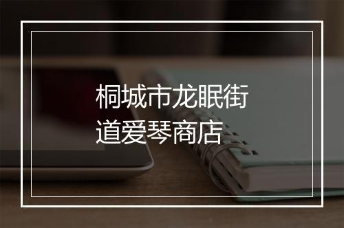 桐城市龙眠街道爱琴商店