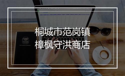 桐城市范岗镇樟枫守洪商店