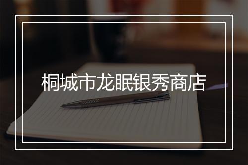 桐城市龙眠银秀商店