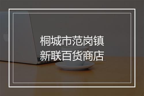 桐城市范岗镇新联百货商店