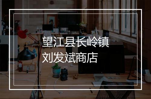 望江县长岭镇刘发斌商店