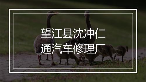 望江县沈冲仁通汽车修理厂